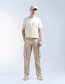 Flying Machine Relaxed Tapered Fit Twill Cargo