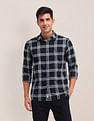 U.S. Polo Assn. Dupplin Check Printed Regular Fit Shirt