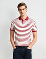 Arrow Sport Regular Fit Striped Polo Shirt