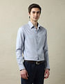 Arrow Tailored Fit Jacquard 1851 Shirt