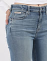 Calvin Klein Jeans Mid Rise Flared Jeans