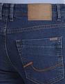 AD by Arvind Skinny Fit Rinsed Jeans