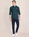 U.S. Polo Assn. Horizontal Stripe Dobby Shirt