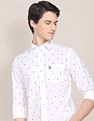 U.S. Polo Assn. Horse Print Cotton Shirt