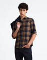 Flying Machine Buffalo Check Cotton Shirt