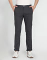 Arrow Sports Low Rise Slim Fit Trousers