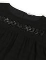 U.S. Polo Assn. Women Lace Detail Long Sleeve Top