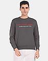 U.S. Polo Assn. Crew Neck Heathered Sweatshirt