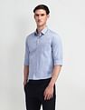 Arrow Solid Manhattan Slim Fit Shirt