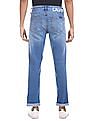 Calvin Klein Men Blue Slim Fit Stone Wash 37.5 Jeans