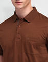 Arrow Solid Regular Cotton Polo Shirt