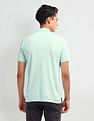 Arrow Sport Dynamax Horizontal Stripe Cotton Polo Shirt