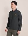 U.S. Polo Assn. Solid Long Sleeve Polo Shirt