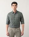 Arrow Grid Tattersall Checked Liberty Classic Fit Shirt