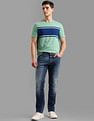 Tommy Hilfiger Medium Washed Relaxed Straight Fit Mid Rise Jeans