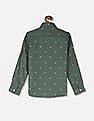 U.S. Polo Assn. Kids Boys Button Down Printed Shirt