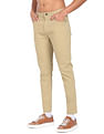 Flying Machine Slim Tapered Fit Solid Trousers