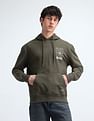 Flying Machine Hooded Relaxed Fit Sweatshirt