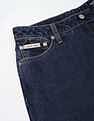 Calvin Klein Jeans Womens Mid Rise Straight Jeans