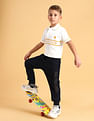 U.S. Polo Assn. Kids Boys Brand Embroidered Regular Fit Joggers