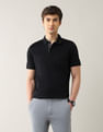 Arrow Solid Regular Fit Polo Shirt