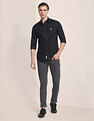U.S. Polo Assn. Signature Engineered Stripe Space Dyed Shirt