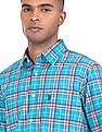 U.S. Polo Assn. Chest Pocket Checked Casual Shirt