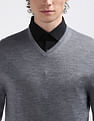 Calvin Klein Merino Wool V-Neck Sweater