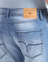 Flying Machine Slash Slim Tapered Distressed Jeans