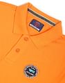 Flying Machine Printed Collar Applique Logo Polo Shirt