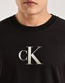 Calvin Klein Jeans Logo Regular-Fit Cotton T-Shirt