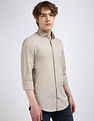 Tommy Hilfiger Poplin Solid Slim Fit Shirt