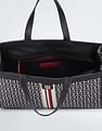 Tommy Hilfiger Margot Jacquard Satchel Bag