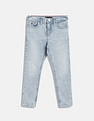 Tommy Hilfiger Kids Boys Solid Regular-Fit Cotton Jeans