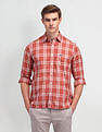Arrow Sport Liberty Classic Fit Midscale Checked Shirt