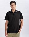 Calvin Klein Jeans Regular-Fit Solid Cotton Polo Shirt