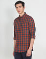 U.S. Polo Assn. Denim Co. Button Down Collar Check Casual Shirt