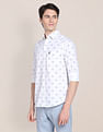 U.S. Polo Assn. Matt Print Dobby Shirt