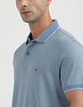 Tommy Hilfiger Two Tone Interlock Polo Shirt