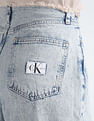 Calvin Klein 90s Straight Fit Cut Waistband Jeans