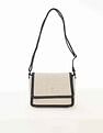Tommy Hilfiger Solid Blue Polyester Sling Bags