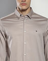 Tommy Hilfiger Sateen Slim Fit Shirt