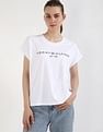 Tommy Hilfiger Embroidered Logo Relaxed-Fit Cotton T-Shirt