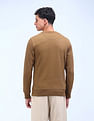 Flying Machine Brand Fit Crew Neck Sweatshirt