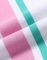U.S. Polo Assn. Vertical Striped Summer Splash Polo Shirt