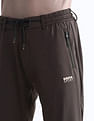 USPA Active Mid Rise Solid Active Track Pants