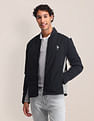 U.S. Polo Assn. Regular Fit Solid Bomber Jacket
