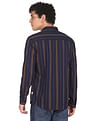 Flying Machine Vertical Stripe Pure Cotton Shirt