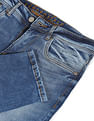Aeropostale Men Blue Mid Rise Tapered Fit Jeans