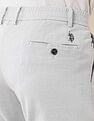 U.S. Polo Assn. Solid Denver Slim Fit Twill Trousers